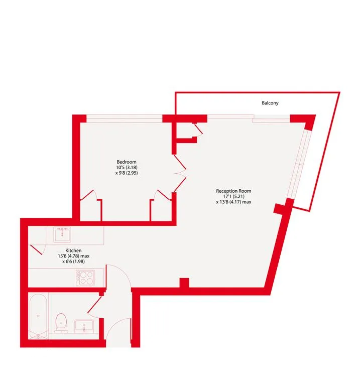 Newington Causeway floorplan